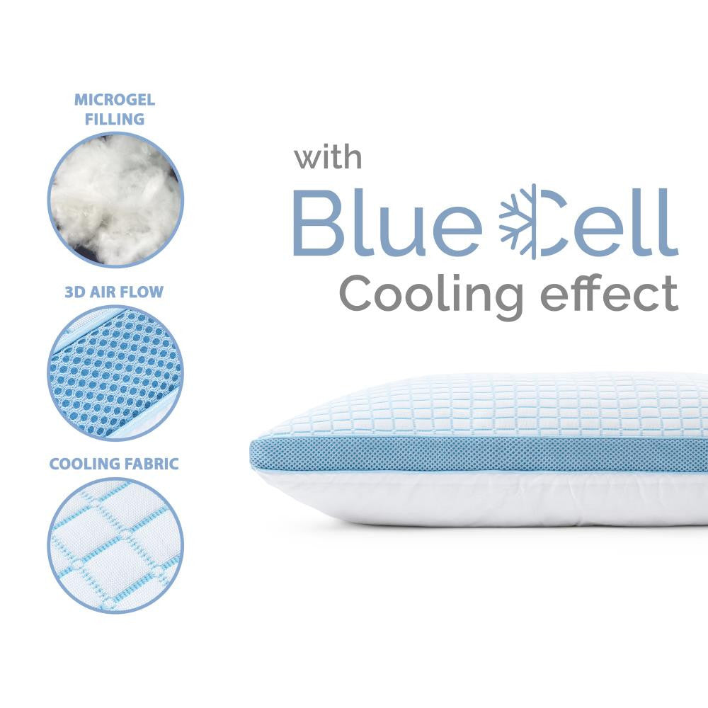 3D Blue Cell Tech Verkoelend Microgel Kussen